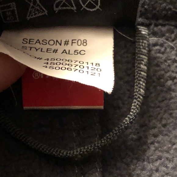 The North Face Apex jacket red and gray - Picture 5 of 11